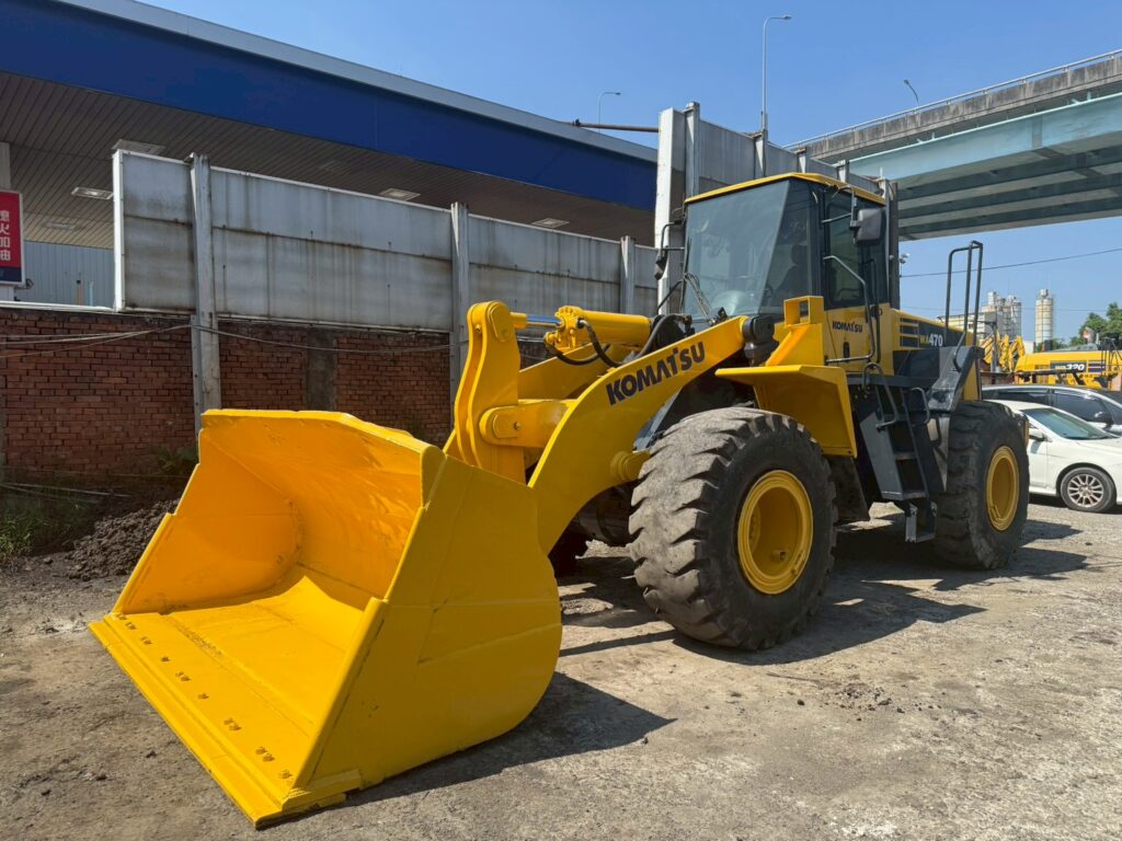 KOMATSU WA470-5 中古鏟裝機