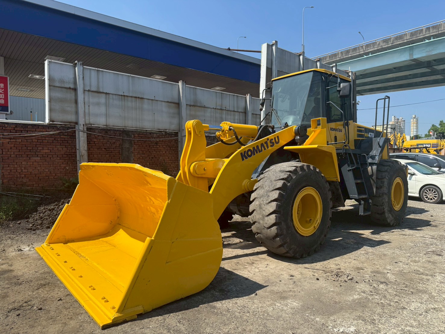 KOMATSU WA470-5 中古鏟裝機